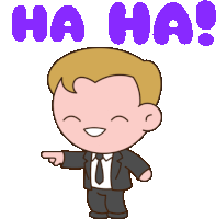 Gif animé rire homme